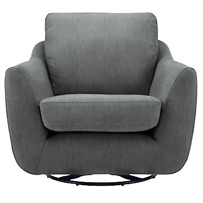G Plan Vintage The Sixty Seven Swivel Armchair Velvet Smoke